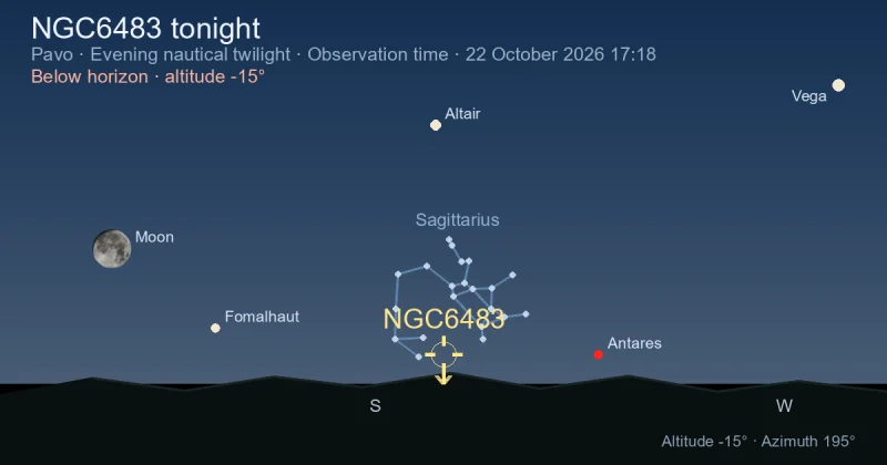NGC6483 tonight