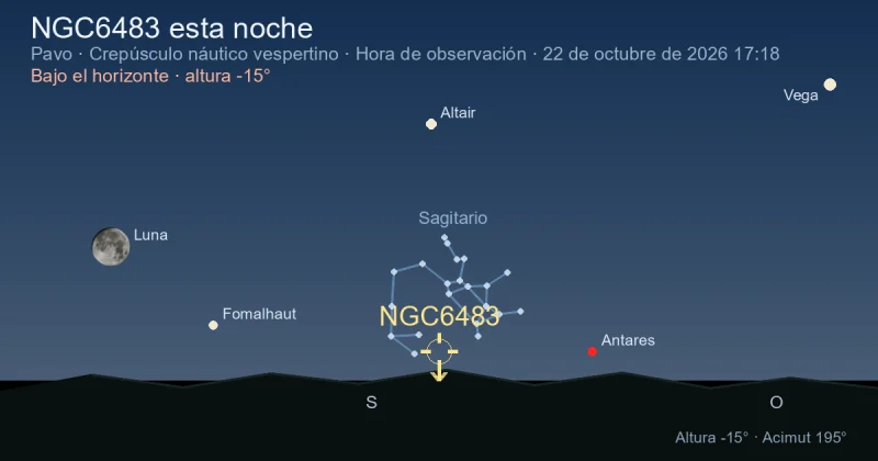 NGC6483 esta noche