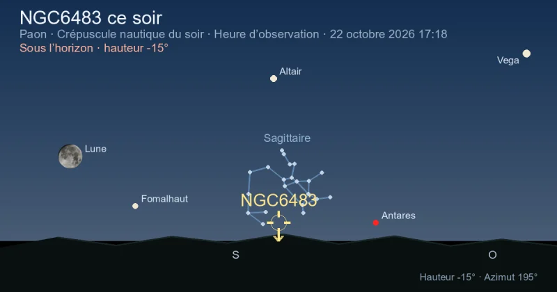 NGC6483 ce soir