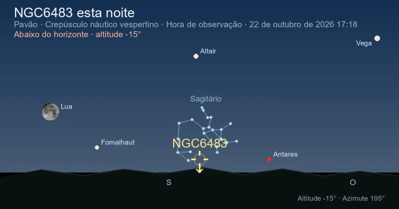 NGC6483 esta noite