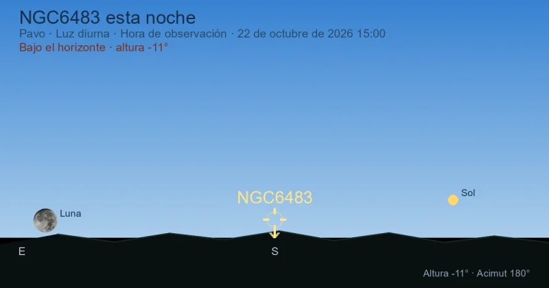 NGC6483 esta noche