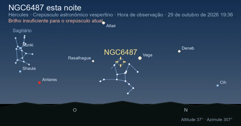 NGC6487 esta noite