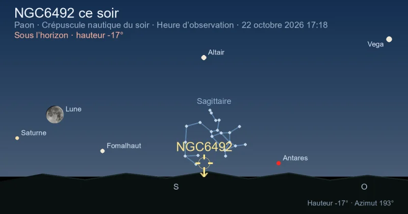 NGC6492 ce soir