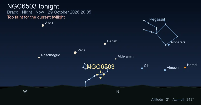 NGC6503 tonight
