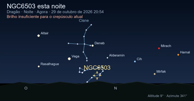 NGC6503 esta noite