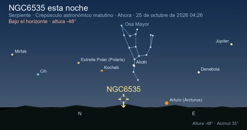 NGC6535 esta noche