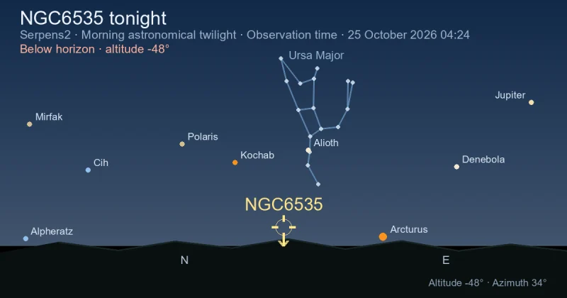 NGC6535 tonight
