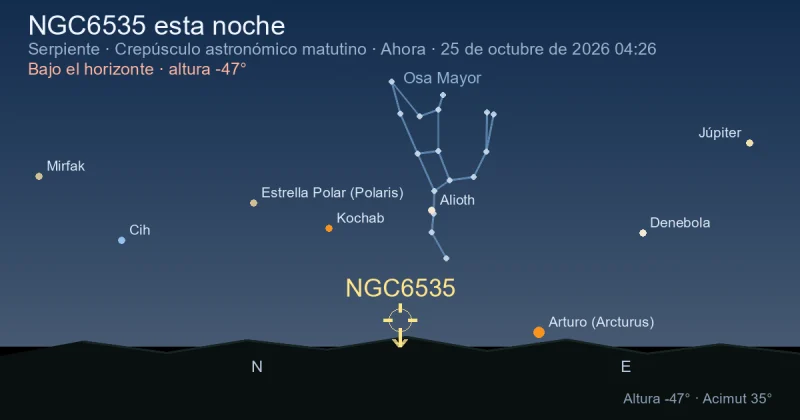 NGC6535 esta noche