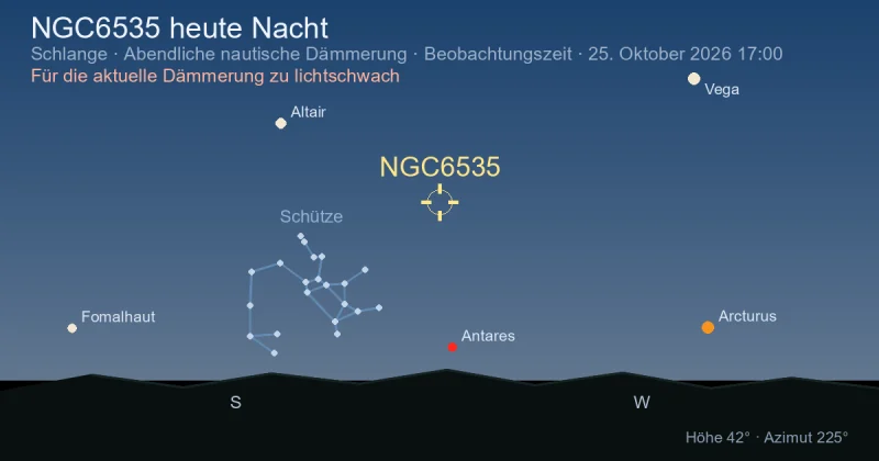 NGC6535 heute Nacht