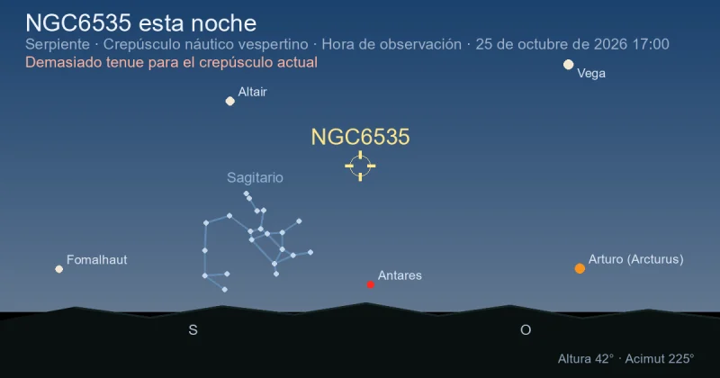 NGC6535 esta noche