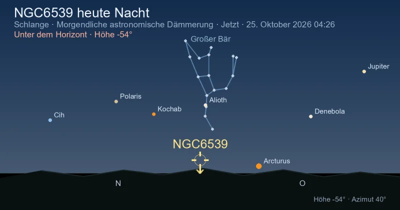 NGC6539 heute Nacht