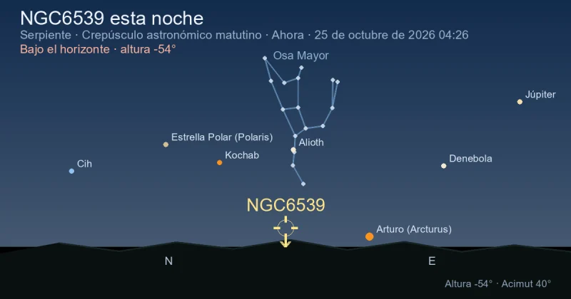 NGC6539 esta noche