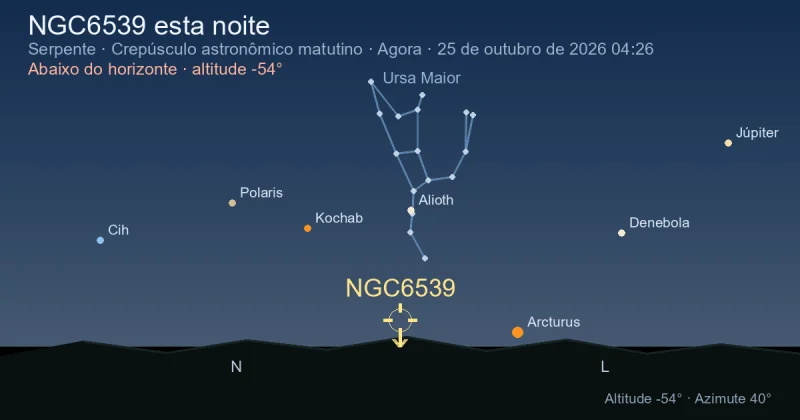 NGC6539 esta noite
