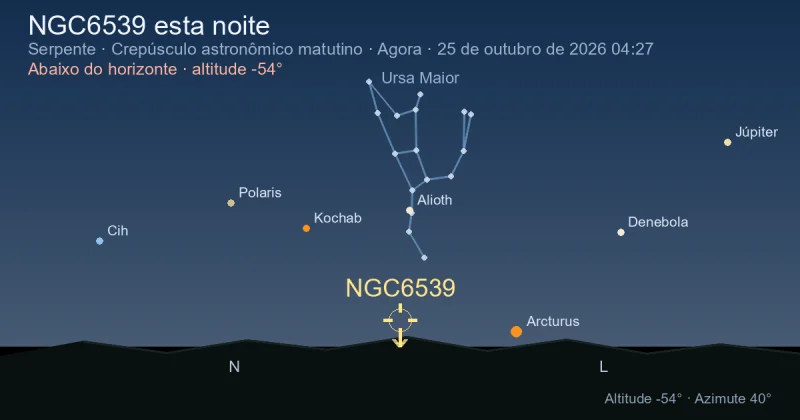 NGC6539 esta noite