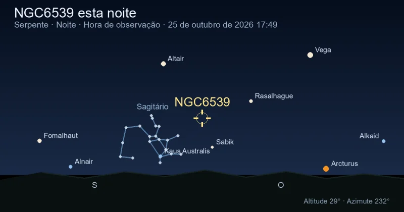 NGC6539 esta noite
