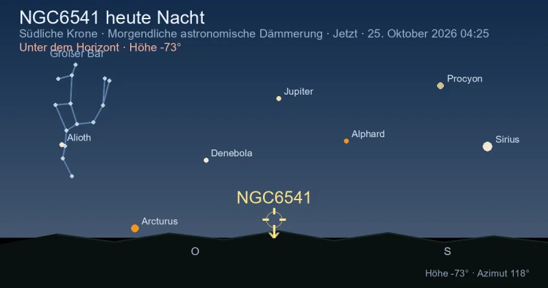 NGC6541 heute Nacht