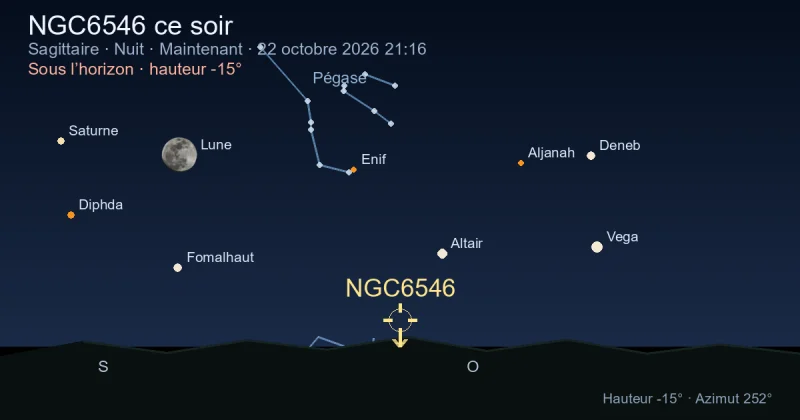 NGC6546 ce soir