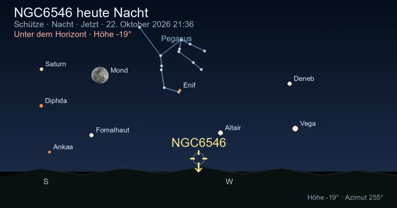 NGC6546 heute Nacht
