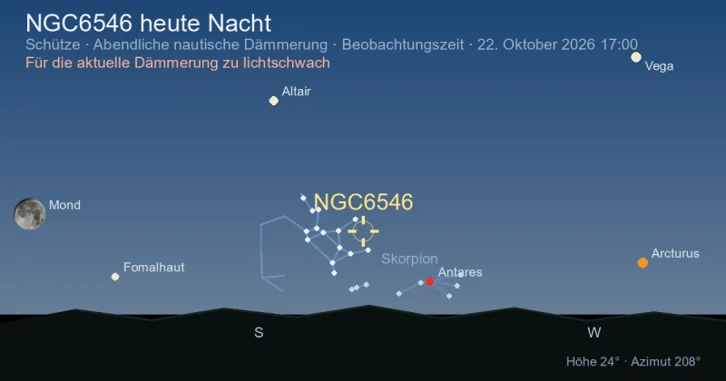 NGC6546 heute Nacht