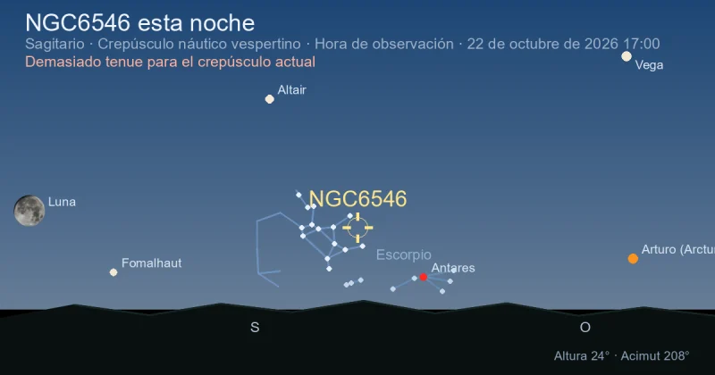 NGC6546 esta noche