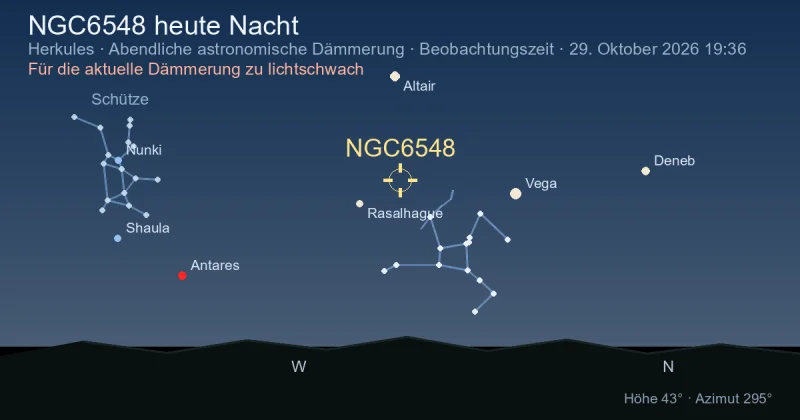NGC6548 heute Nacht