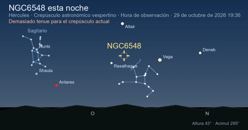 NGC6548 esta noche