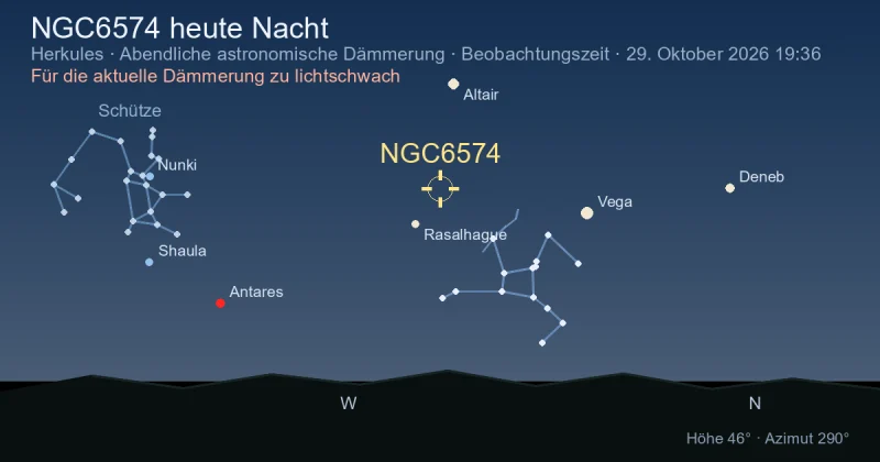 NGC6574 heute Nacht
