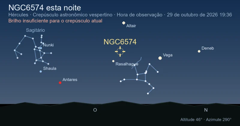 NGC6574 esta noite