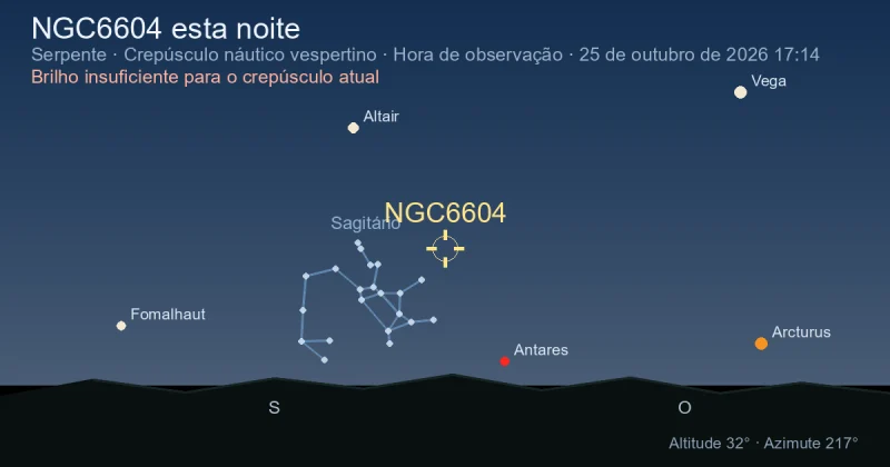 NGC6604 esta noite
