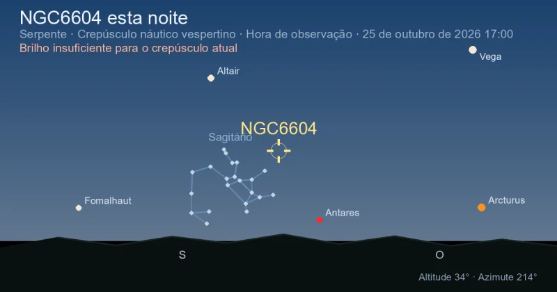 NGC6604 esta noite