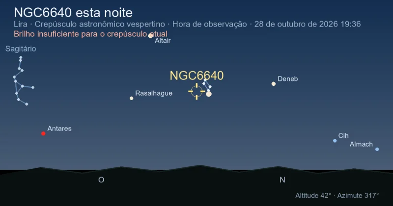 NGC6640 esta noite