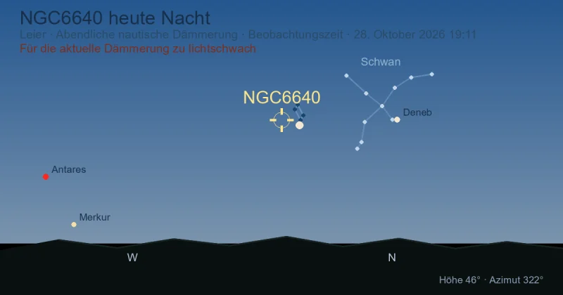 NGC6640 heute Nacht