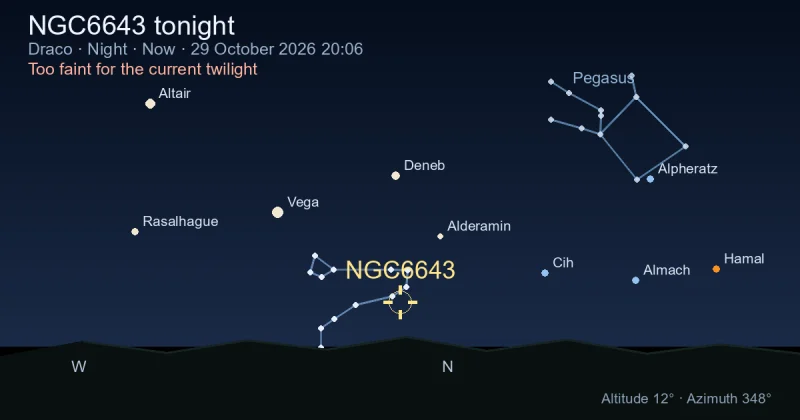 NGC6643 tonight