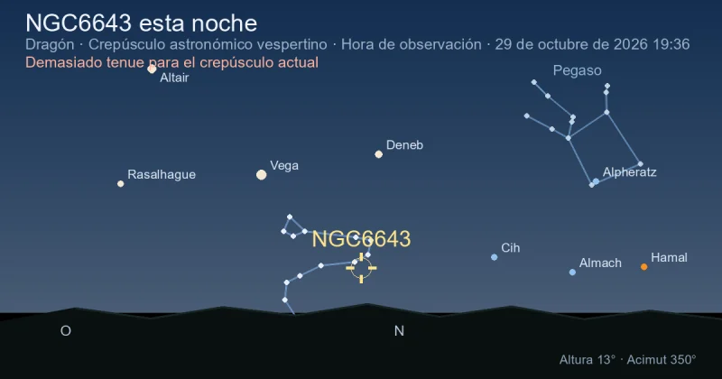 NGC6643 esta noche
