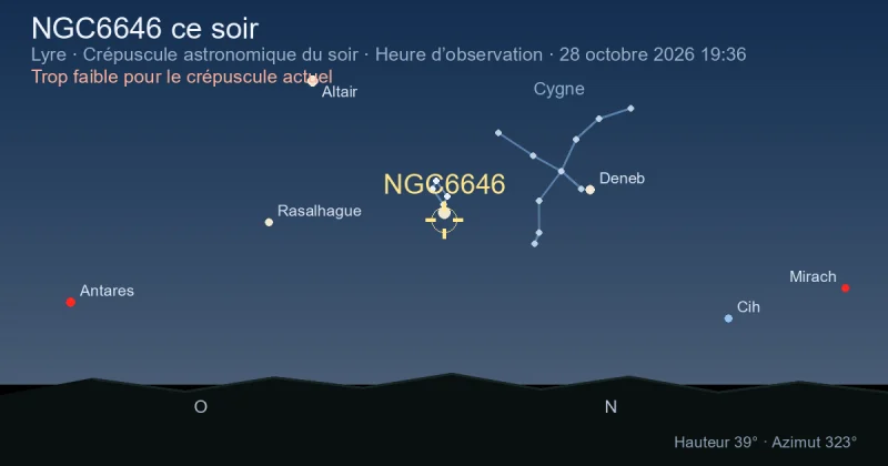 NGC6646 ce soir