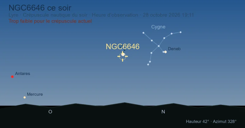 NGC6646 ce soir