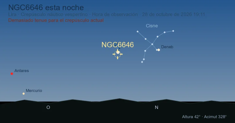 NGC6646 esta noche