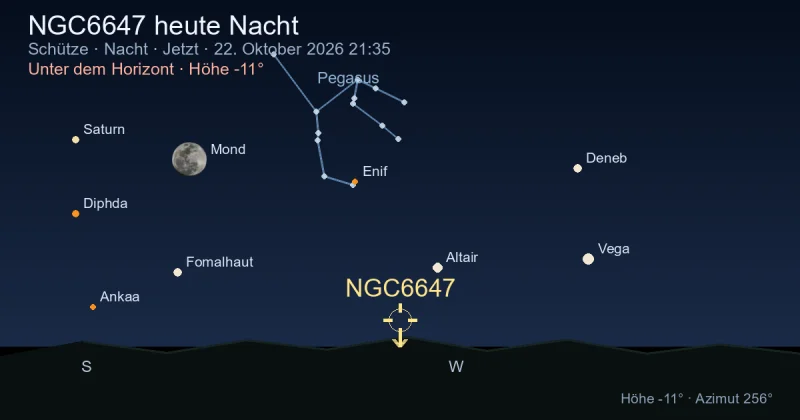 NGC6647 heute Nacht