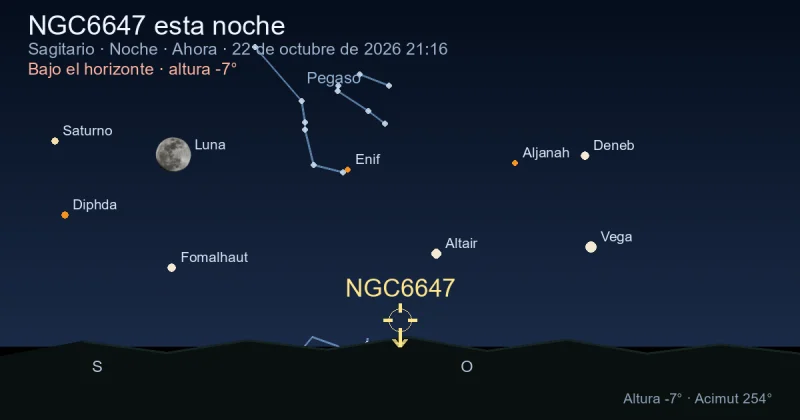 NGC6647 esta noche