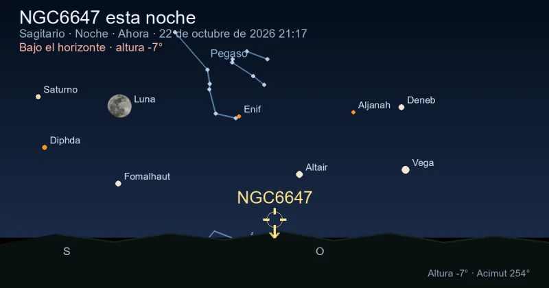 NGC6647 esta noche