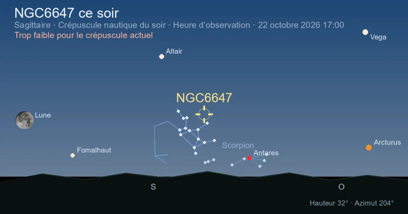 NGC6647 ce soir