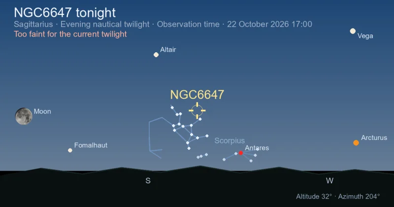 NGC6647 tonight