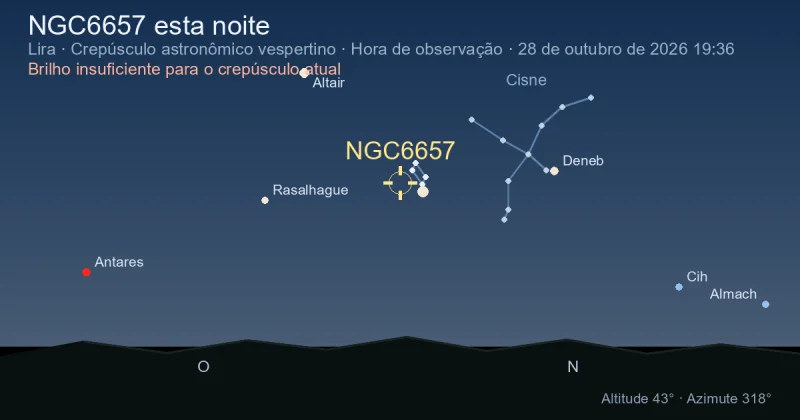 NGC6657 esta noite
