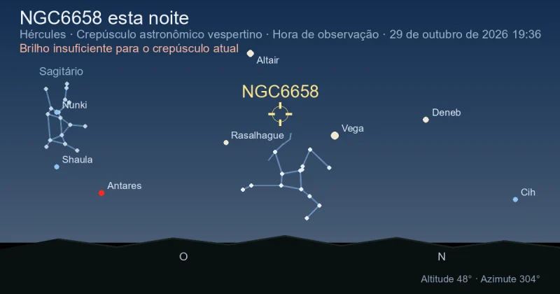 NGC6658 esta noite
