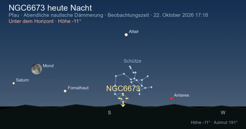 NGC6673 heute Nacht