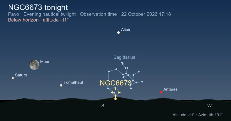 NGC6673 tonight