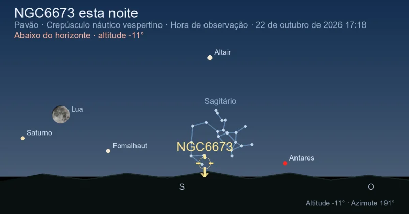 NGC6673 esta noite