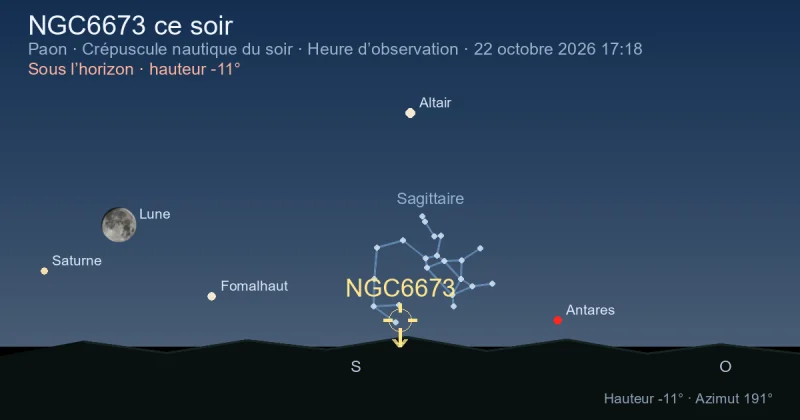 NGC6673 ce soir