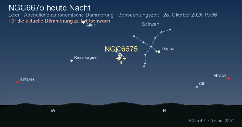 NGC6675 heute Nacht