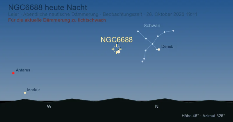 NGC6688 heute Nacht